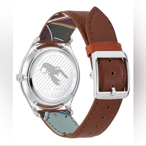 NEW* Mens Ted Baker Manhattan Black Dial Watch - Picture 7 of 8